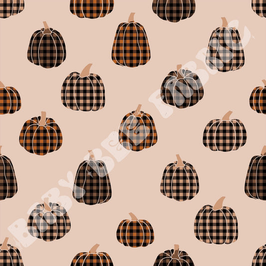 Plaid Pumpkins