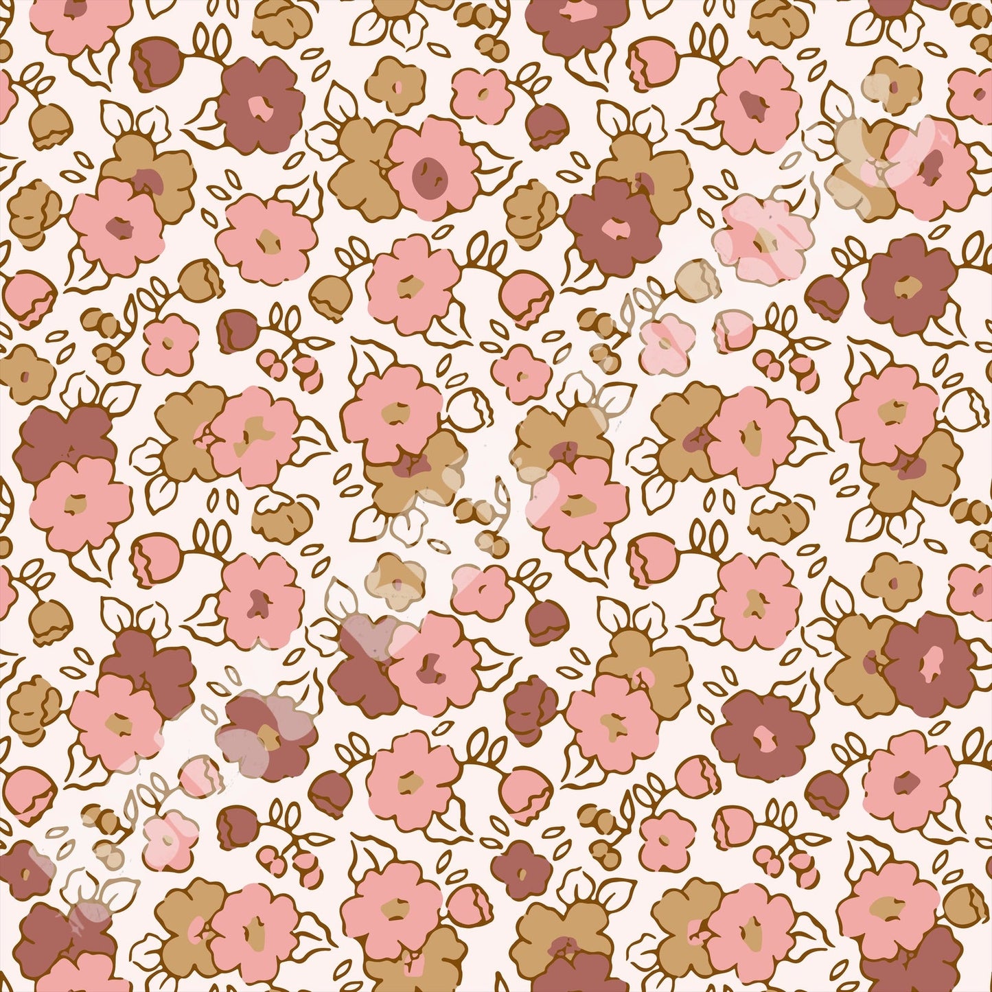 Pink and Mauve Dainty Floral