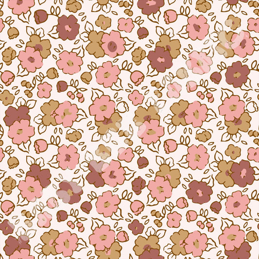Pink and Mauve Dainty Floral