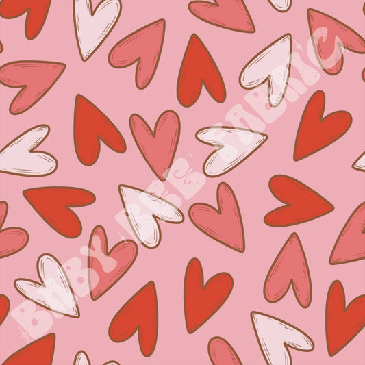 Red & Pink Hearts