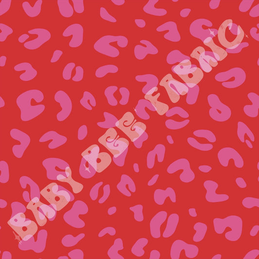 Dark Pink Leopard
