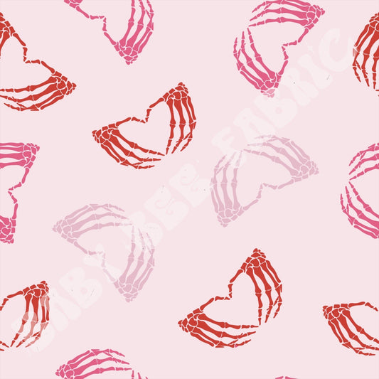 Skeleton Heart Hands