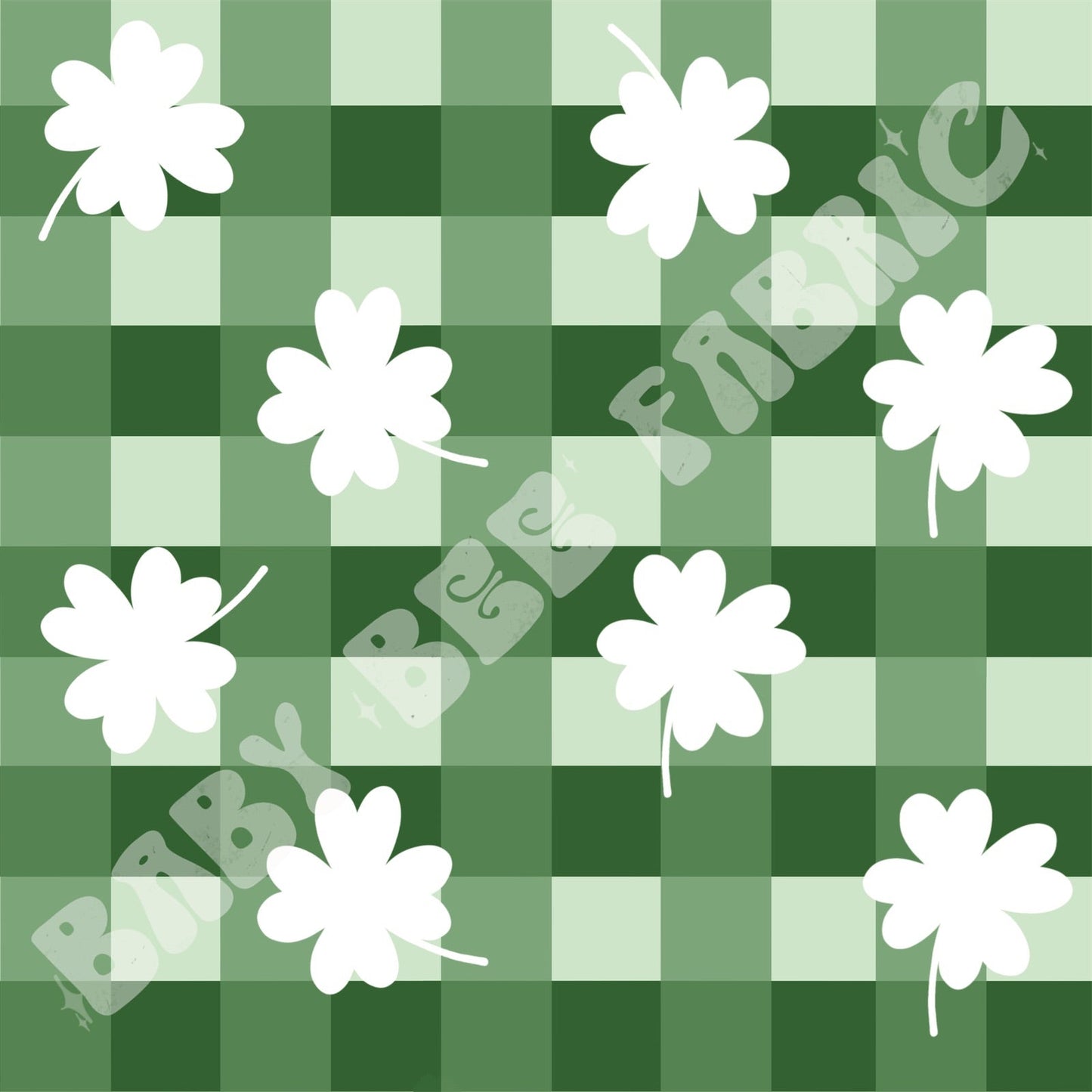 Plaid Clovers