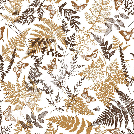 Vintage Butterfly Floral