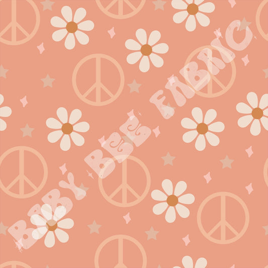 Retro Floral Peace