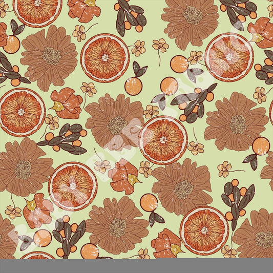 Vintage Orange Dawn