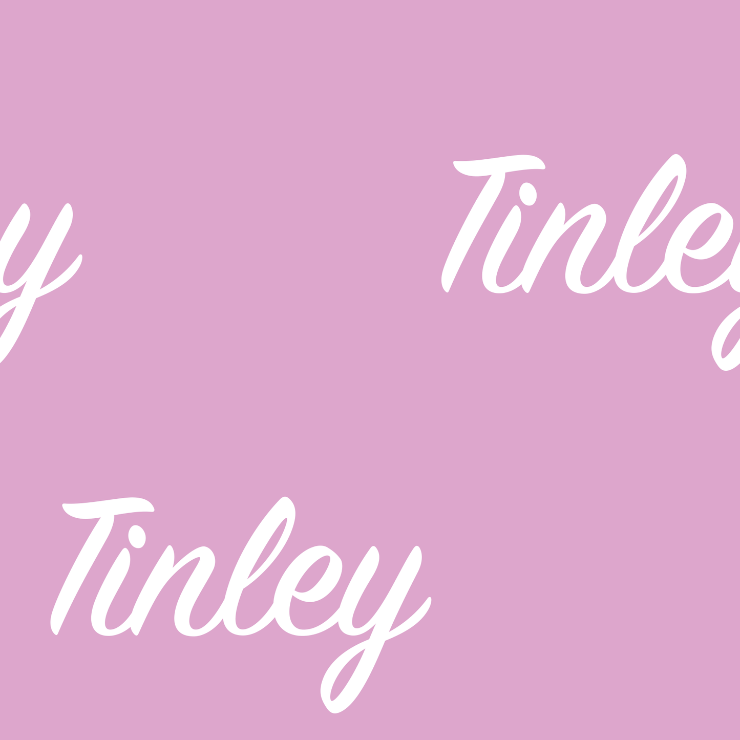Custom Name Swaddle