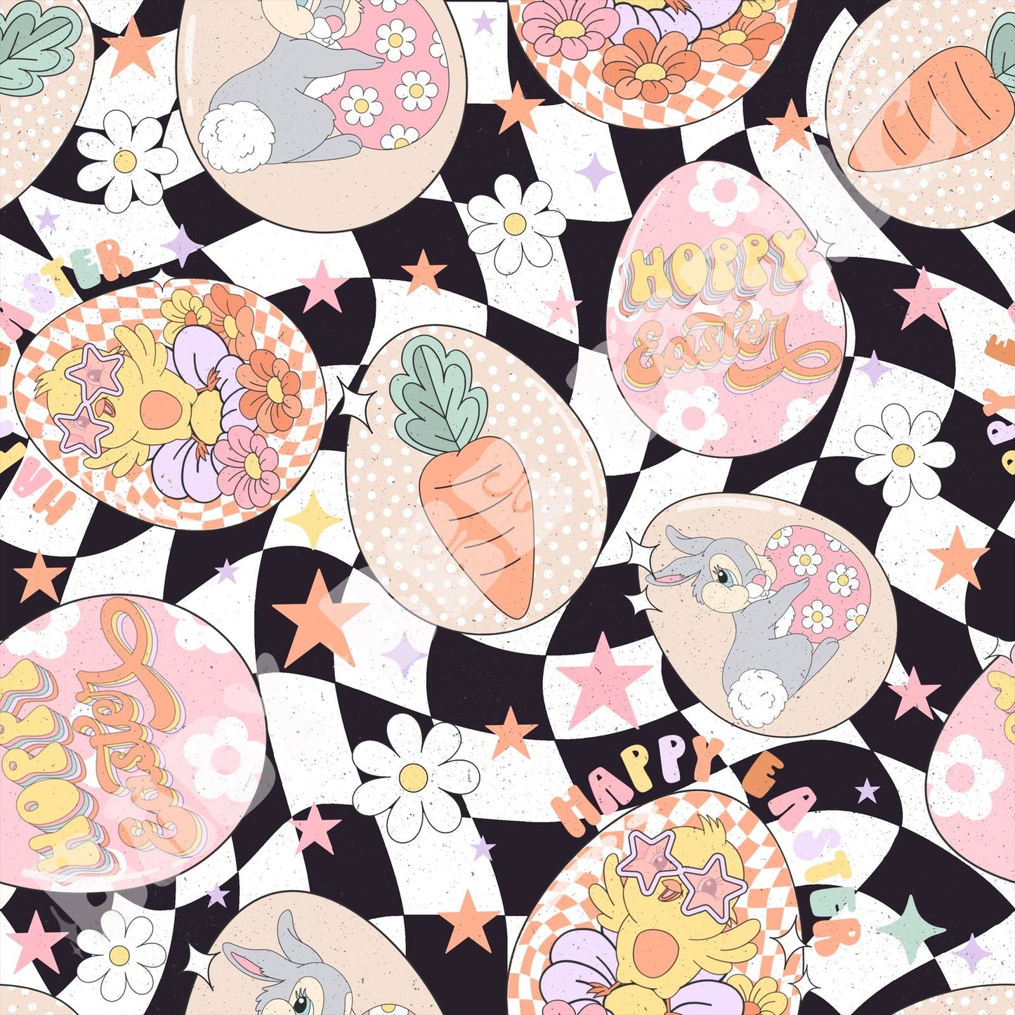 Hoppy Easter Pastel Eggs