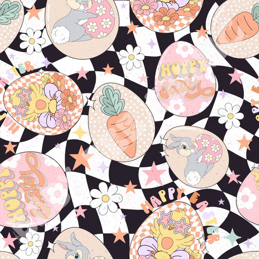 Hoppy Easter Pastel Eggs