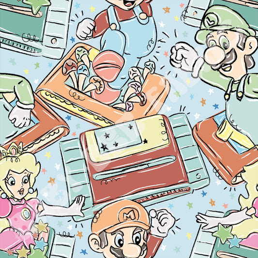Nintendo Muted Blue