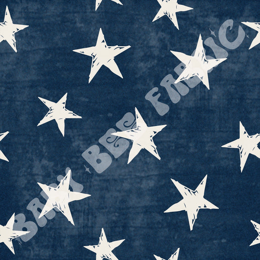 Vintage Denim Stars