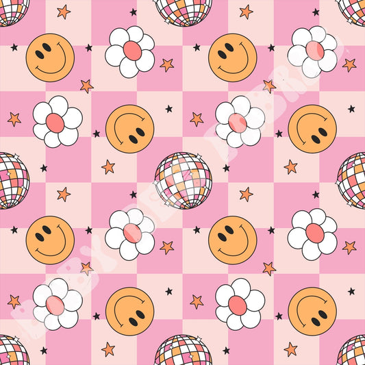 Yellow Disco Smiley