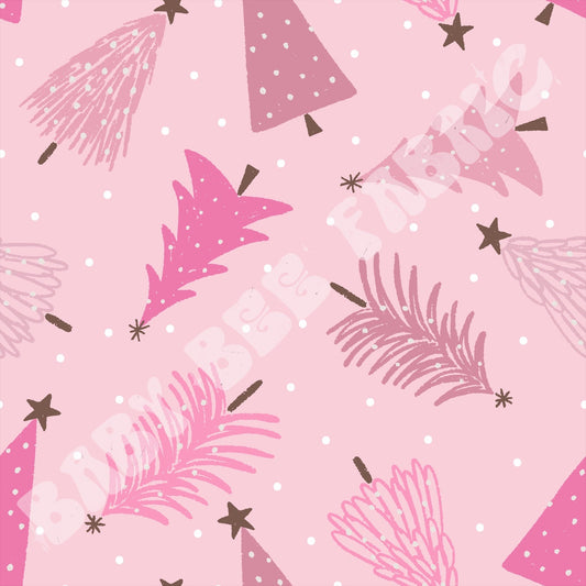Pink Christmas Trees