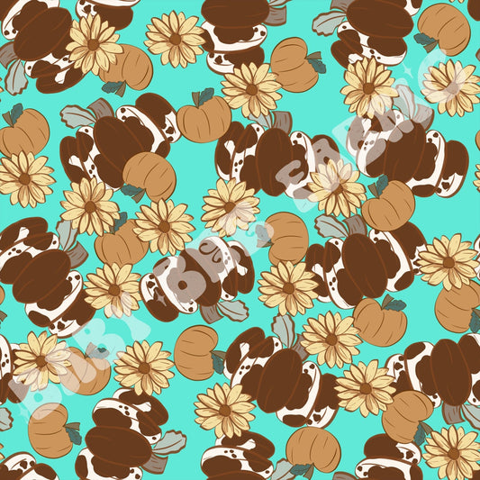 Cowhide Pumpkins