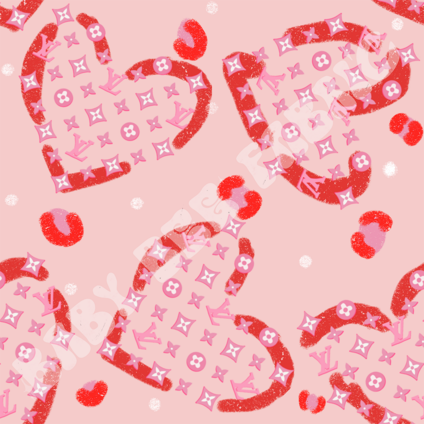 Boujee Hearts Red
