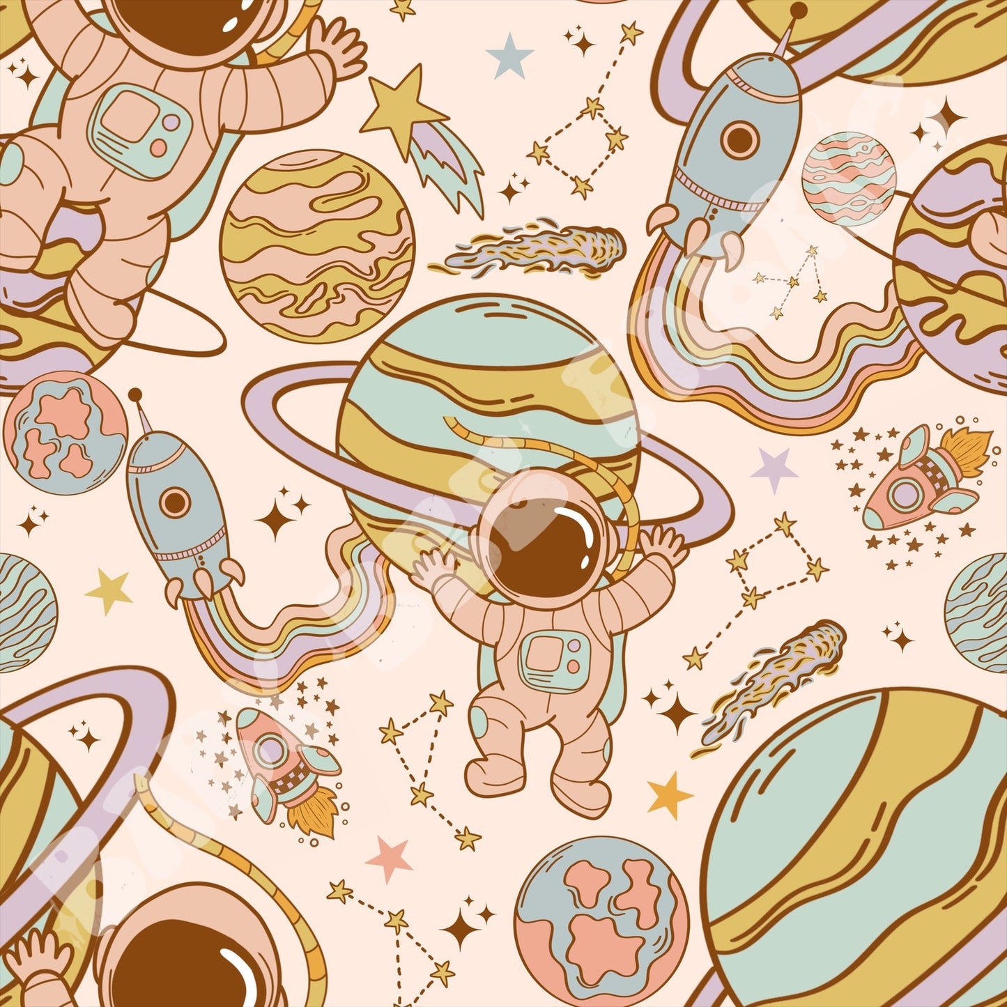Pastel Astronaut