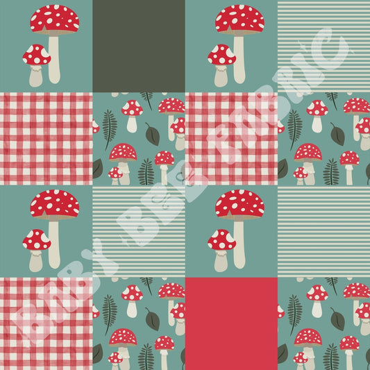 Mushroom patchwork
