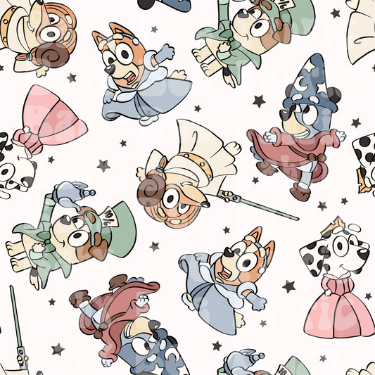 Blue Dog Wars White