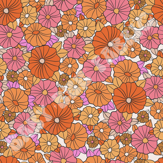 Retro blooms