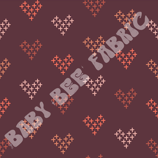 Cross Hearts Plum