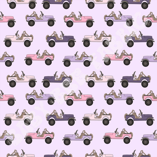 Purple Beach car