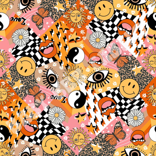 Groovy Vibes Collage