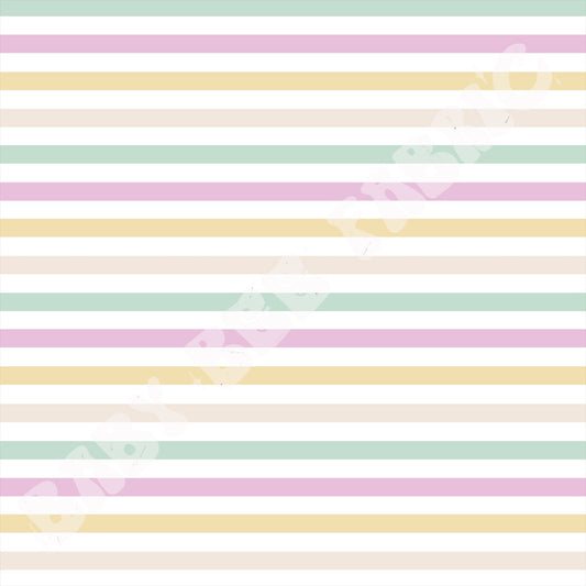 Minimalist Bunnies Stripes