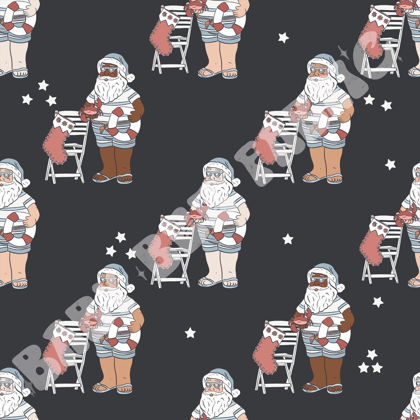 Beachy Santa