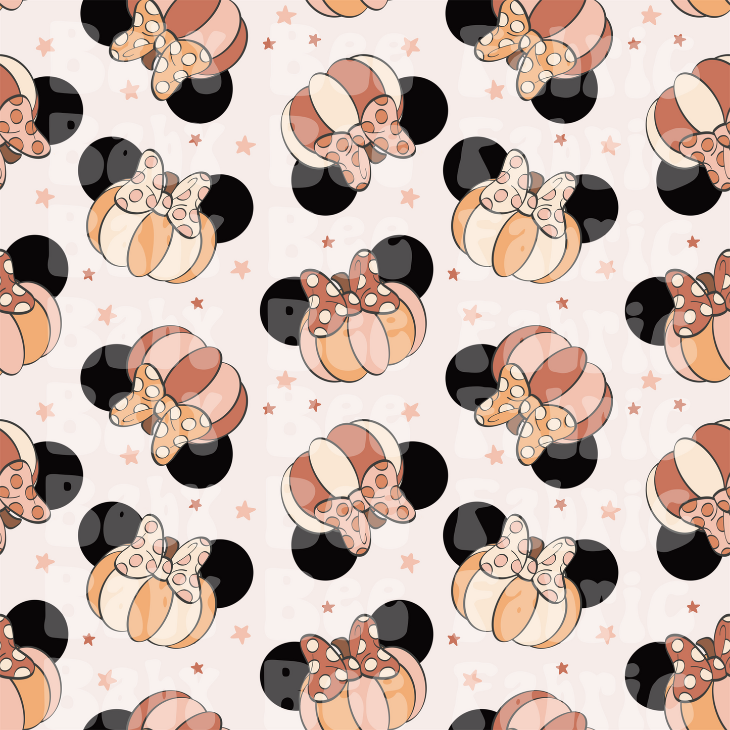 Mouse Pumpkin Bows