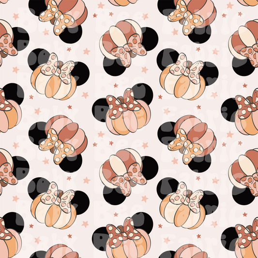 Mouse Pumpkin Bows
