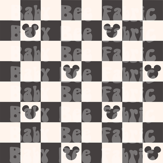 Mouse Check Black