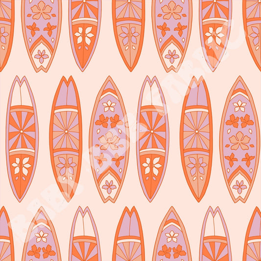 Pink and Purple Surfboards