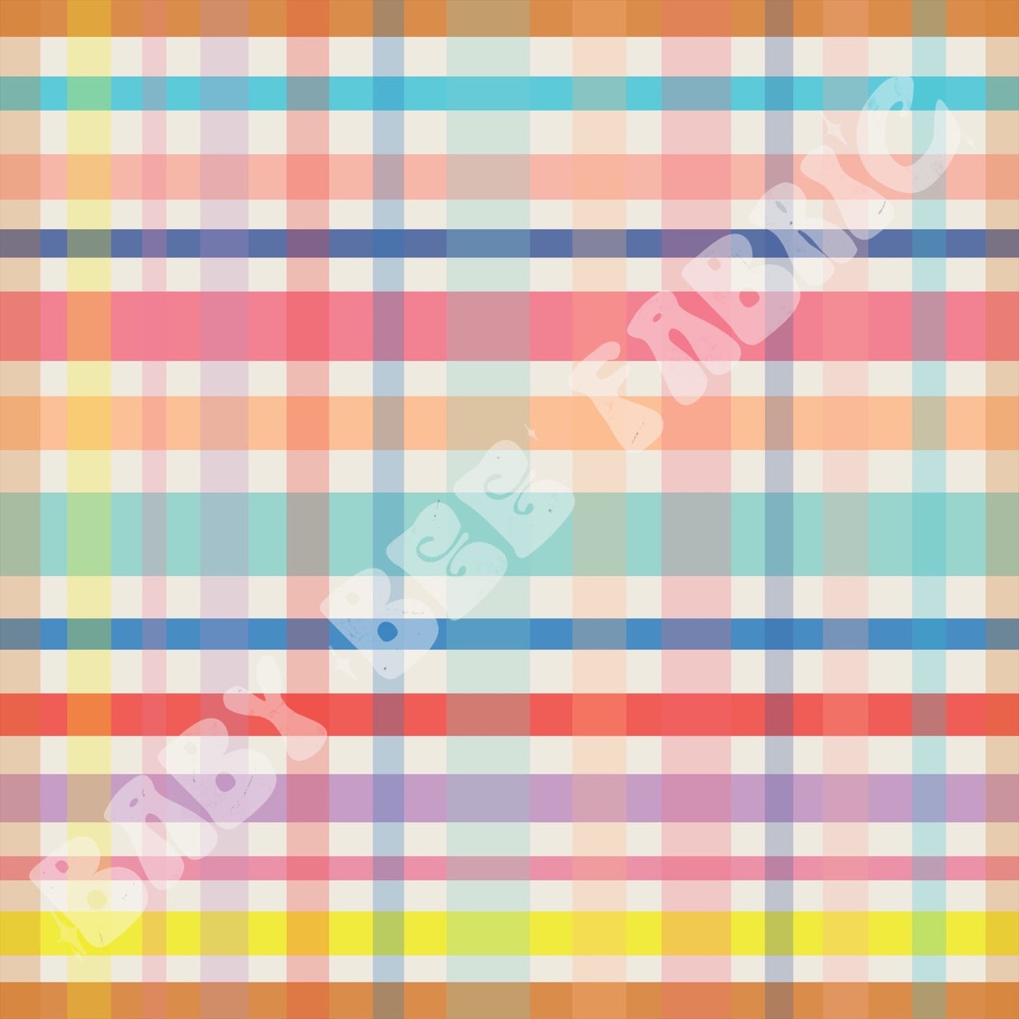 Sesame Beach Plaid