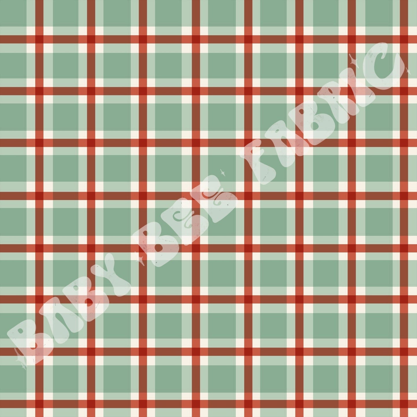Holiday Tractors Plaid