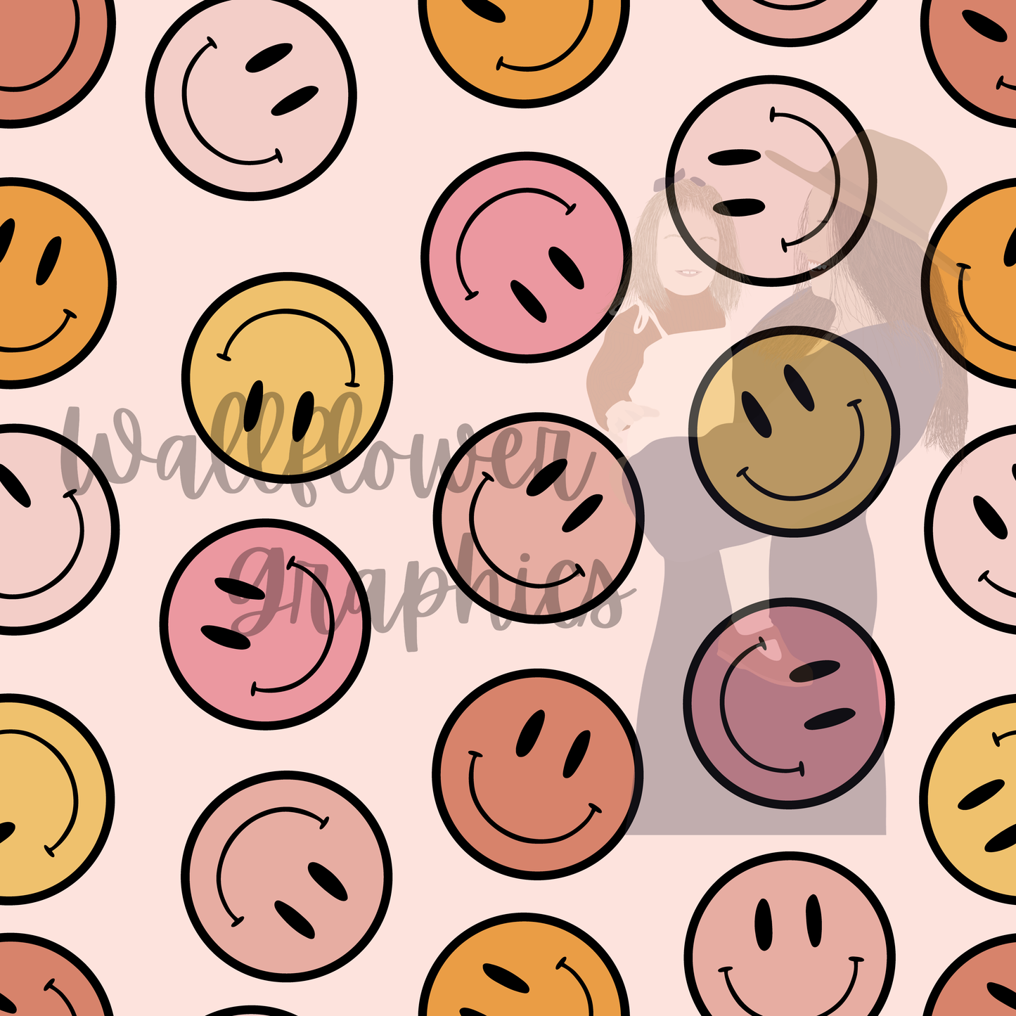 Pink & Yellow smiles