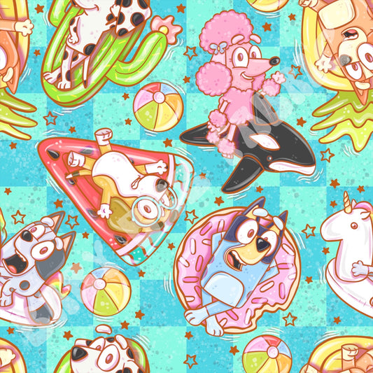 Floating Dog Friends