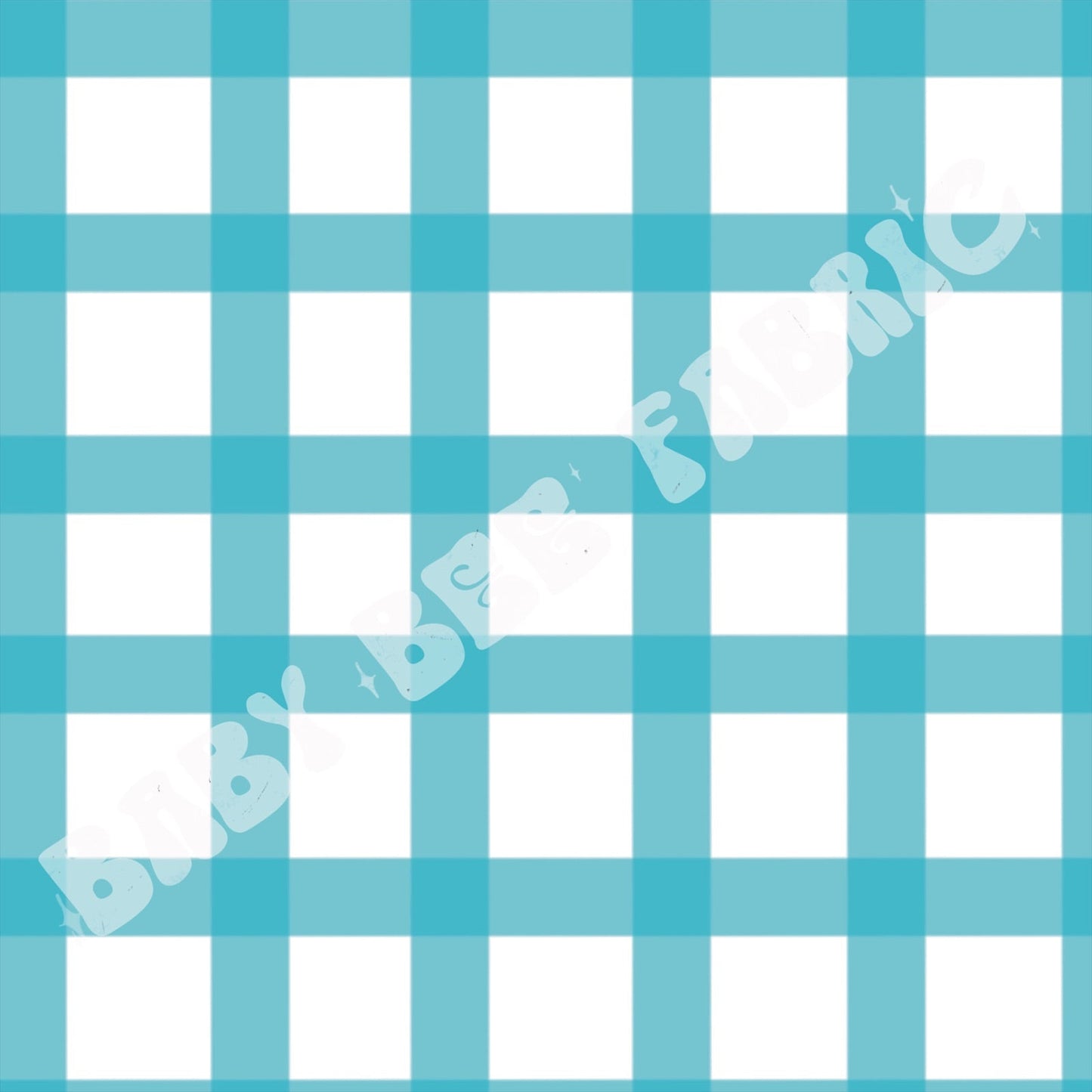 Blue Plaid Marshmallows Cord