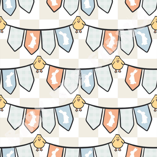 Easter Flags Blue