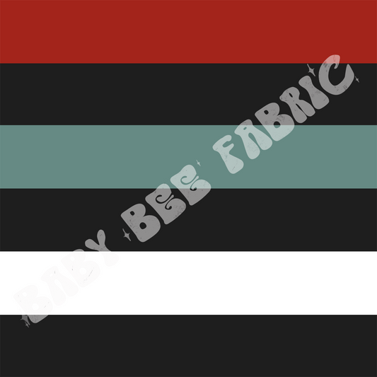 Meowy Christmas Stripes