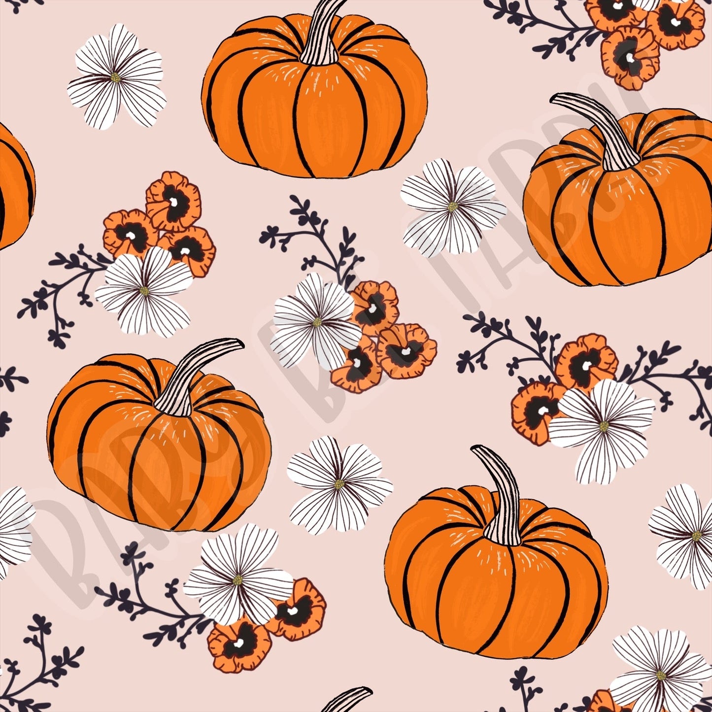 Poppies and Pumpkins