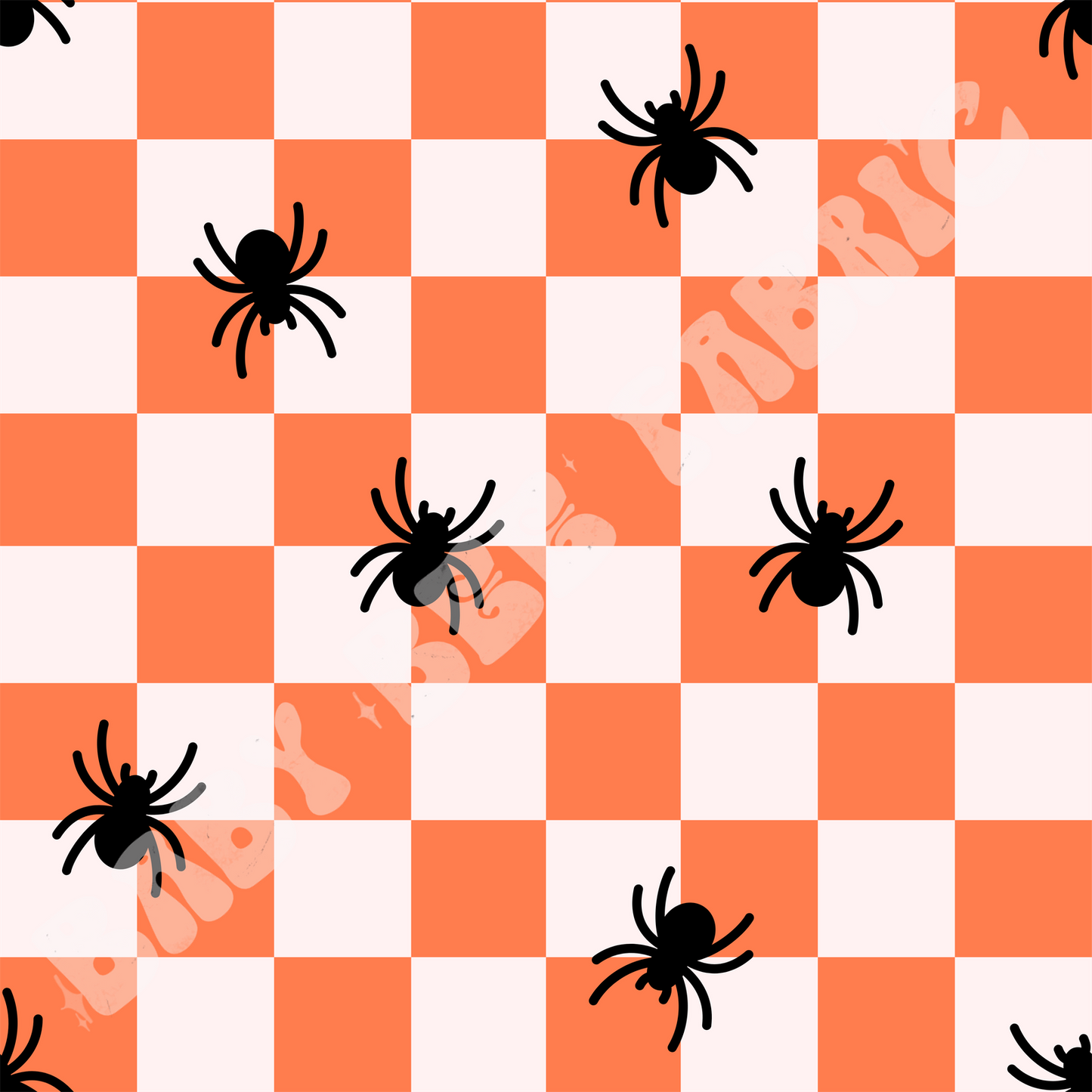 Orange Check Spideys