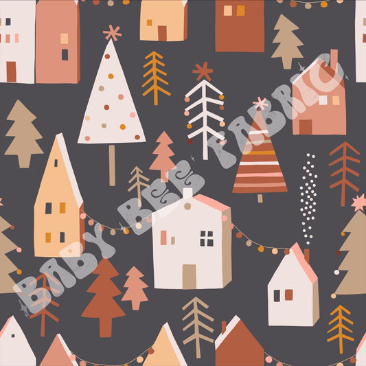 Christmas Town Black