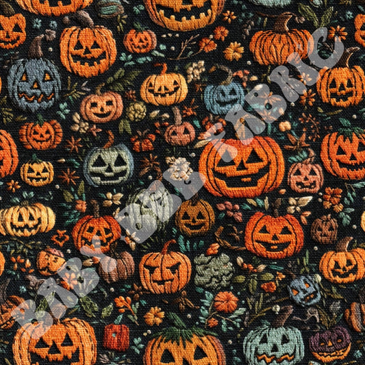Pumpkin Embroidery