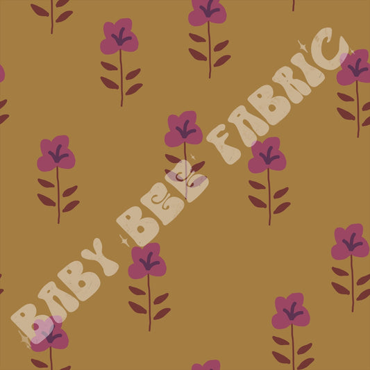 Berry on Olive Daisy