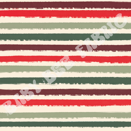 Holly Jolly Stripes