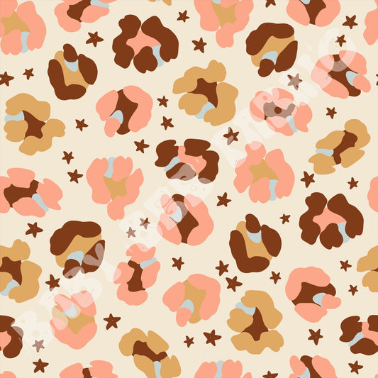 Neutral Leopard Peach