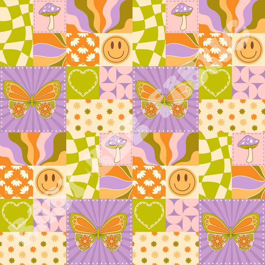 Groovy Butterfly Patchwork