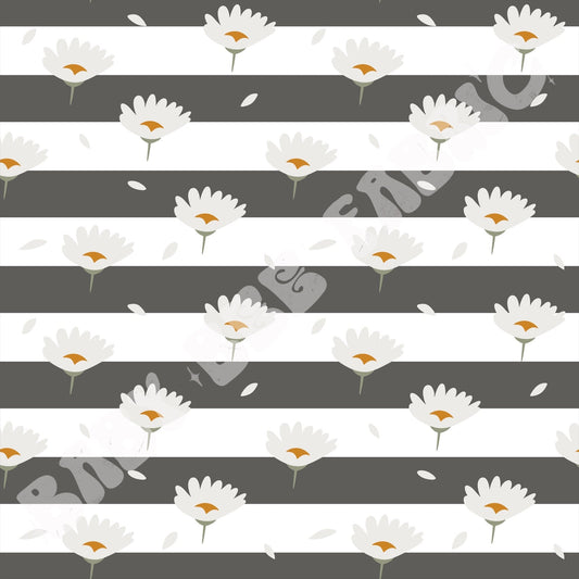 Daisy on Stripes