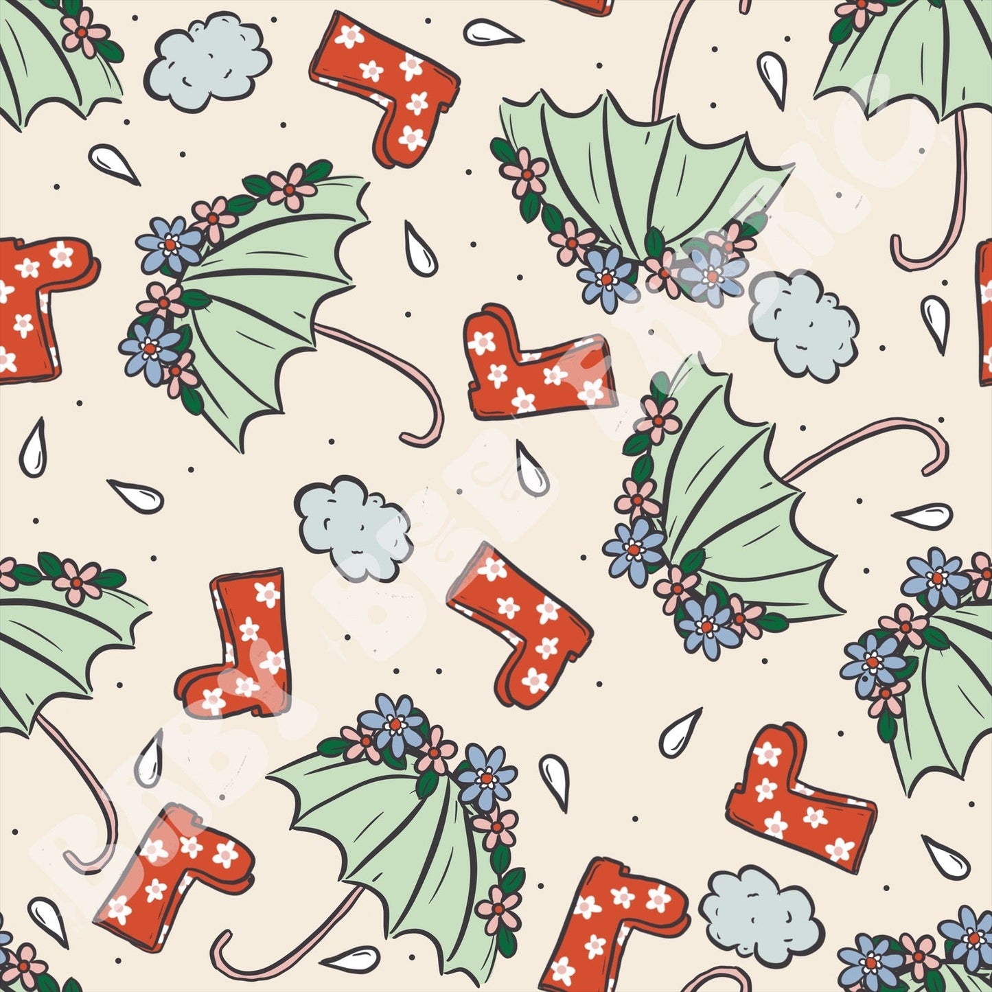 Floral Umbrella