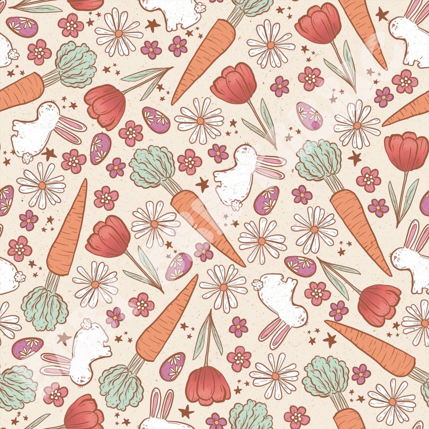 Easter Bunny Carrot Floral